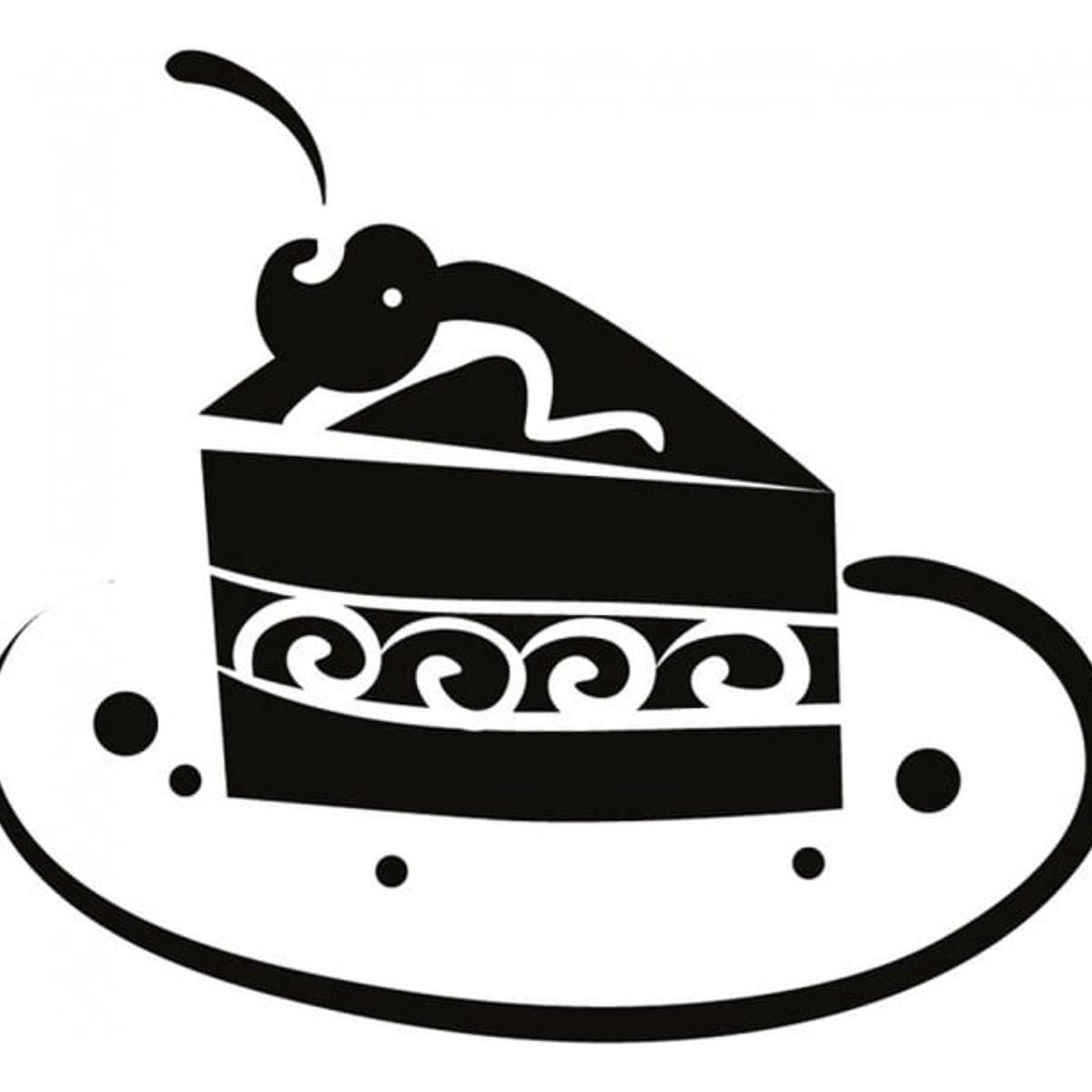 GENERICO - Decomural Slice Cake Kitchen Cafe WS-17157