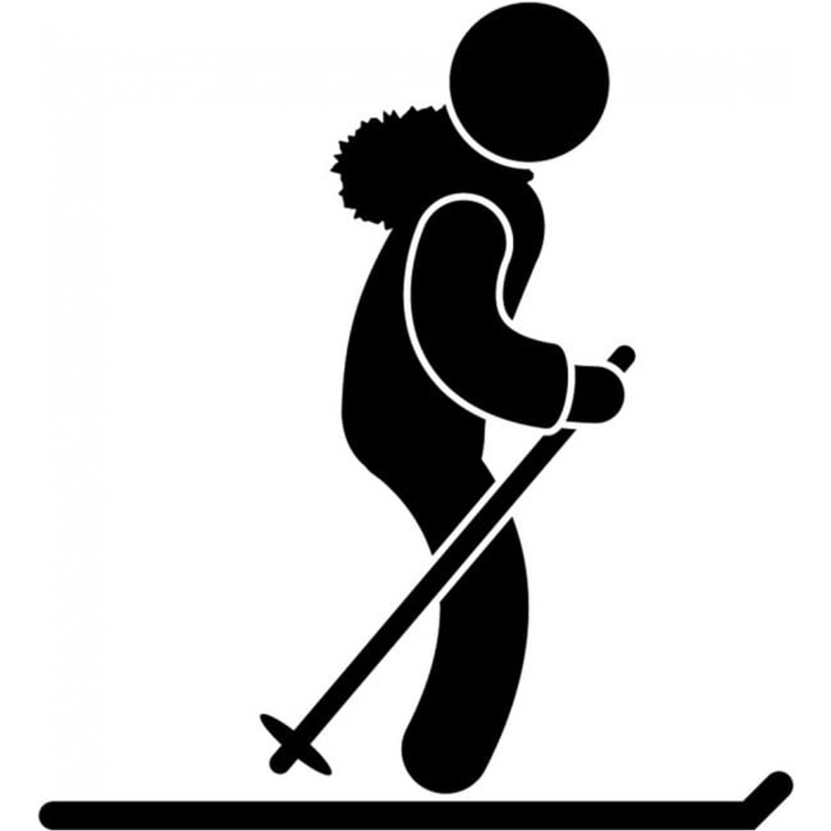 GENERICO - Decomural Skier Skiing Winter Sports WS-17180