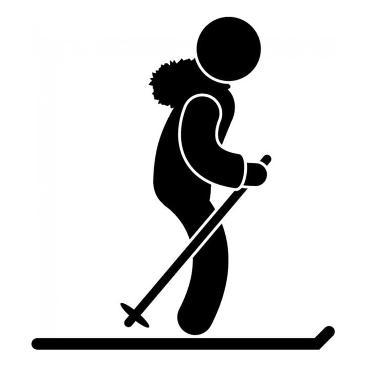 GENERICO - Decomural Skier Skiing Winter Sports WS-17180