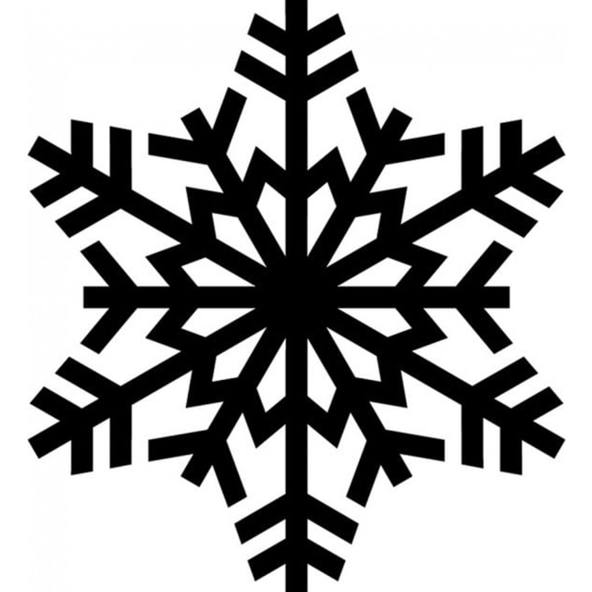 GENERICO - Decomural Xmas Snowflake Winter Christmas WS-17192