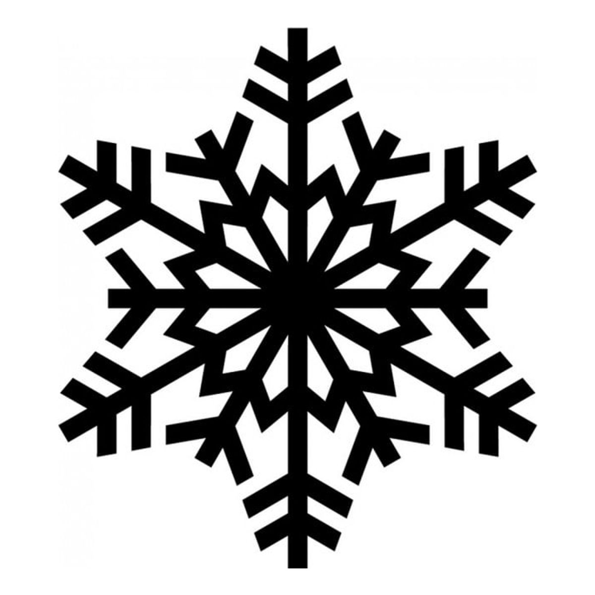 GENERICO - Decomural Xmas Snowflake Winter Christmas WS-17192