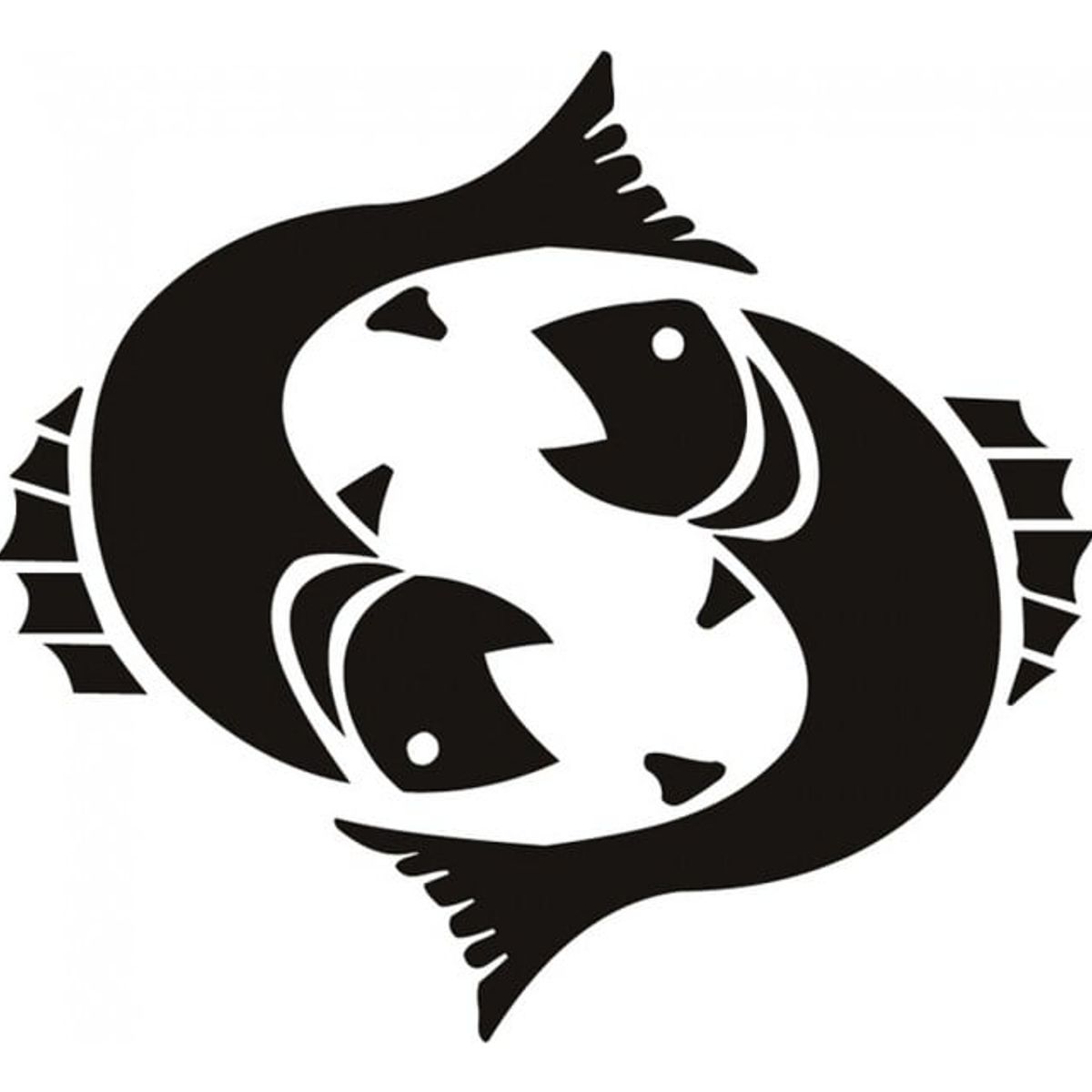 GENERICO - Decomural Pisces Fish Star Sign WS-17232