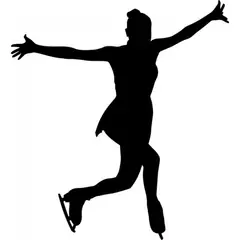 GENERICO - Decomural Figure Skater Ice Skating WS-17264