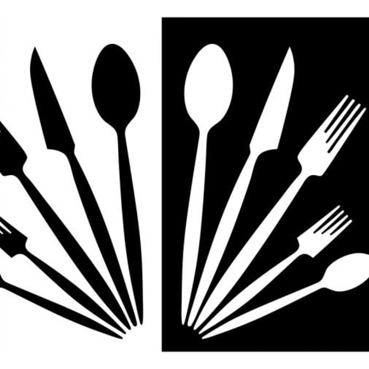 GENERICO - Decomural Knife Fork Spoon Kitchen WS-17288