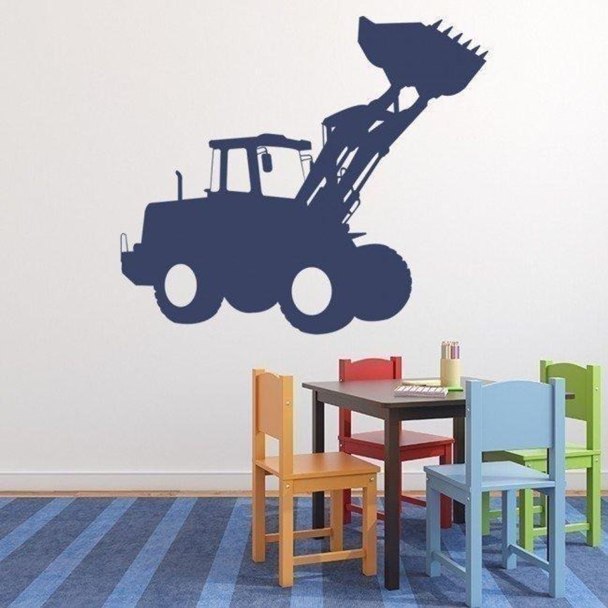 GENERICO - Decomural Jcb Digger Construction WS-17301