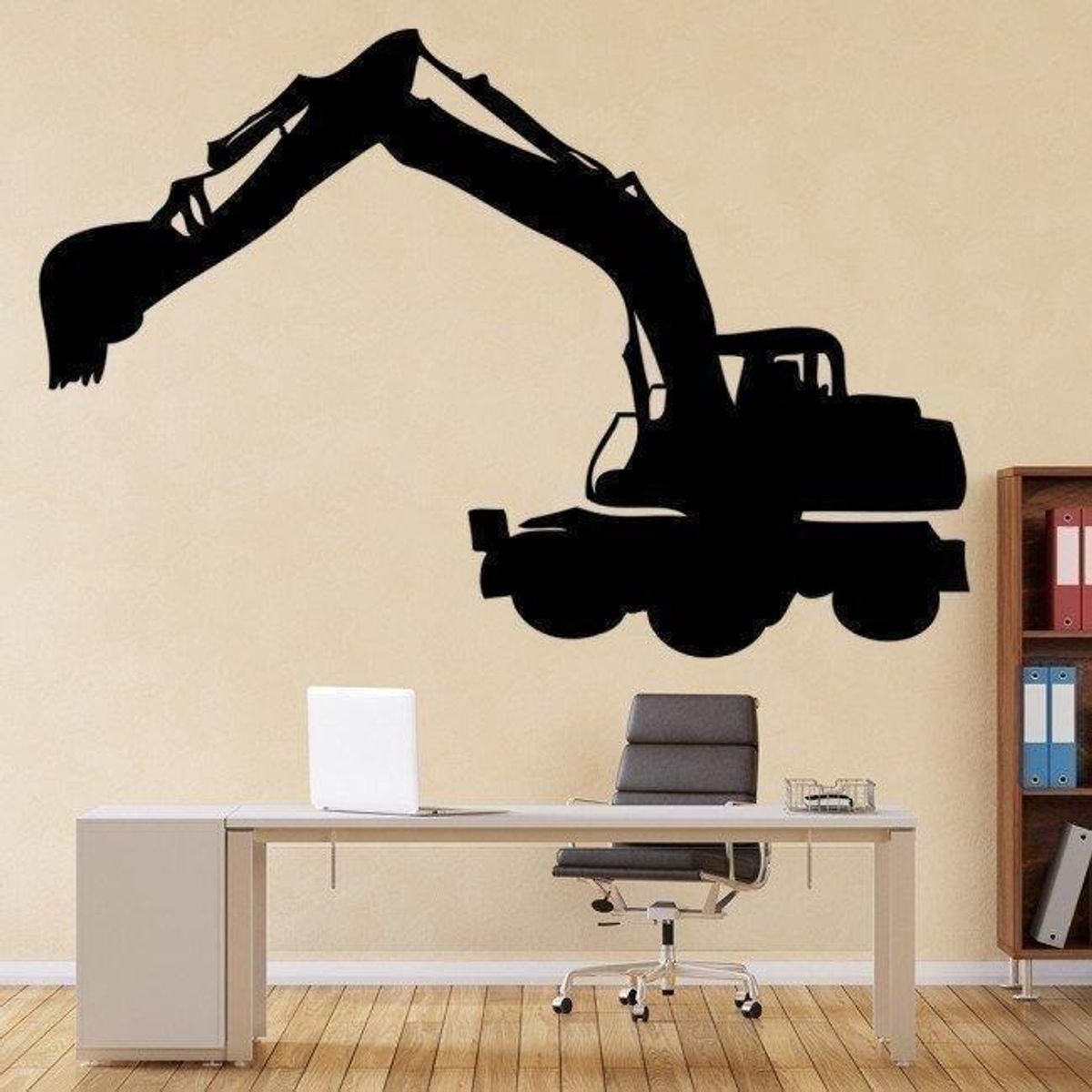 GENERICO - Decomural Large Digger Construction Building WS-17304