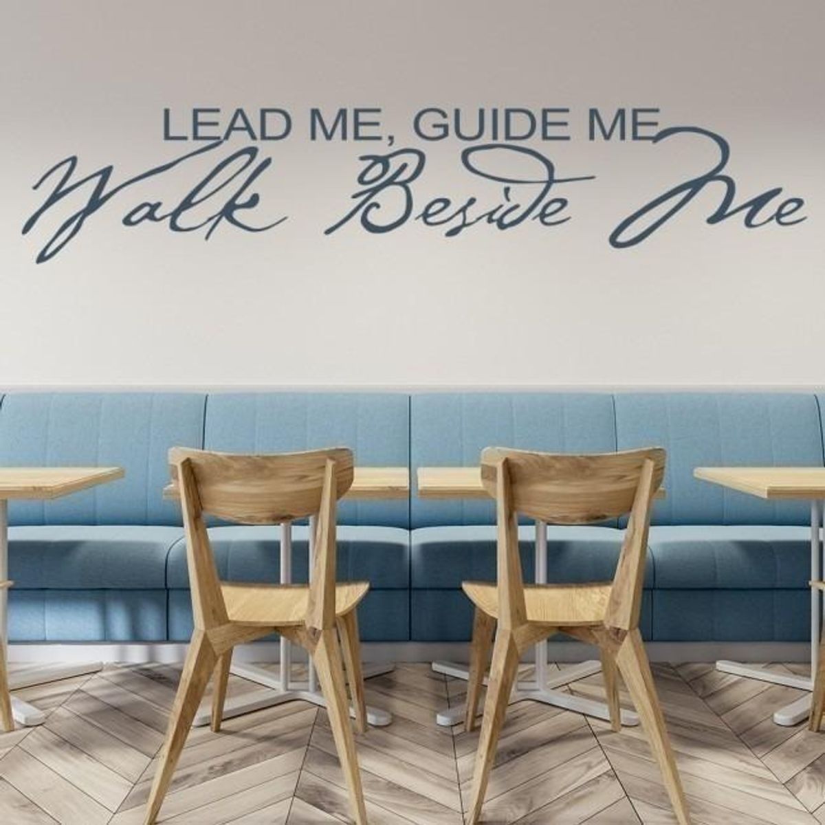 GENERICO - Decomural Lead Me Guide Me Bible Verse WS-17315