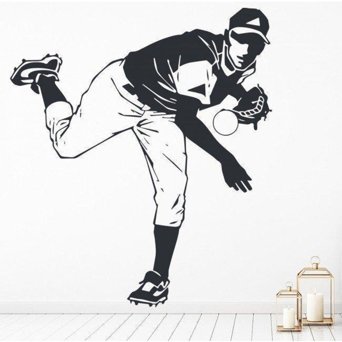 GENERICO - Decomural Baseball Pitcher American Sports WS-17363