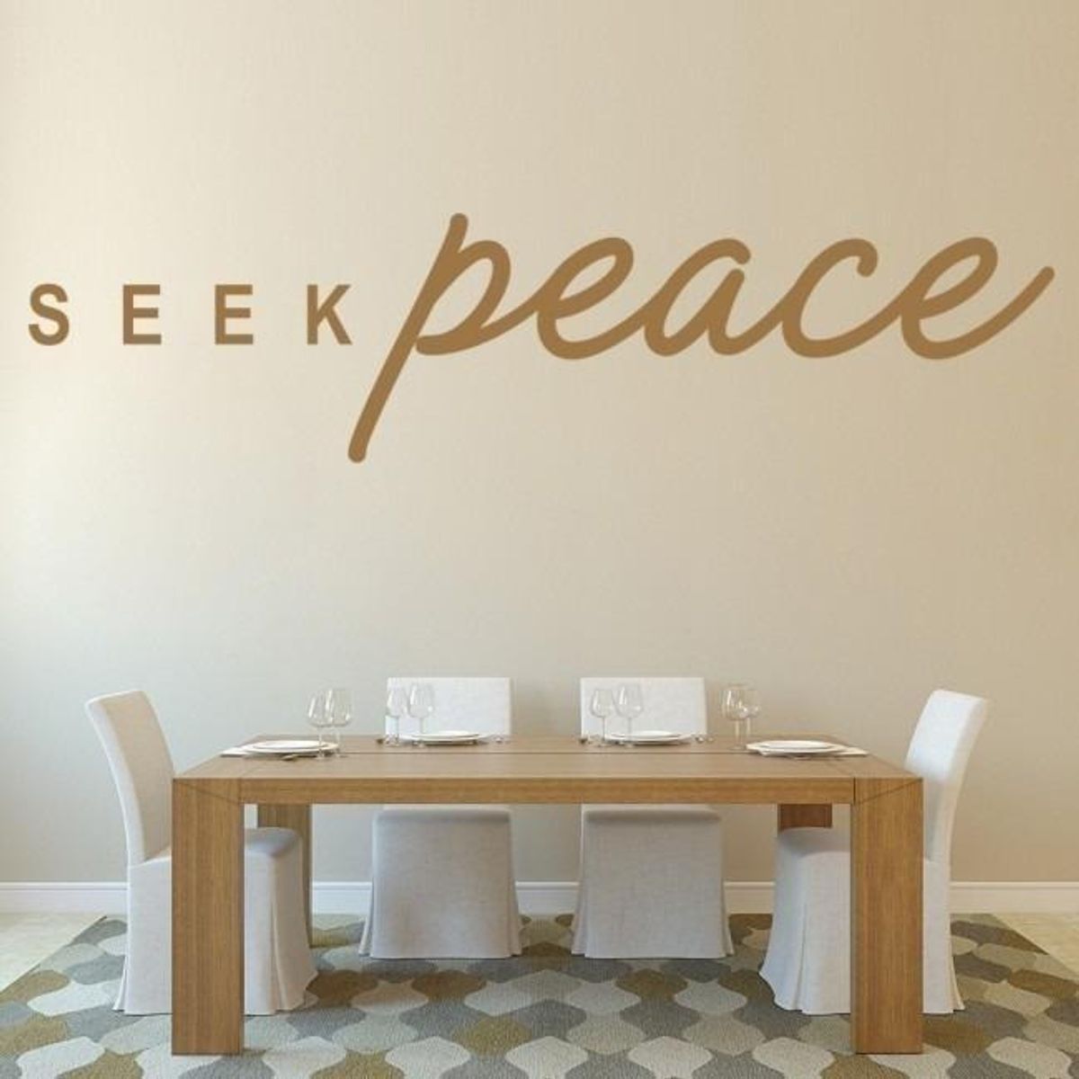 GENERICO - Decomural Seek Peace Religious WS-17385