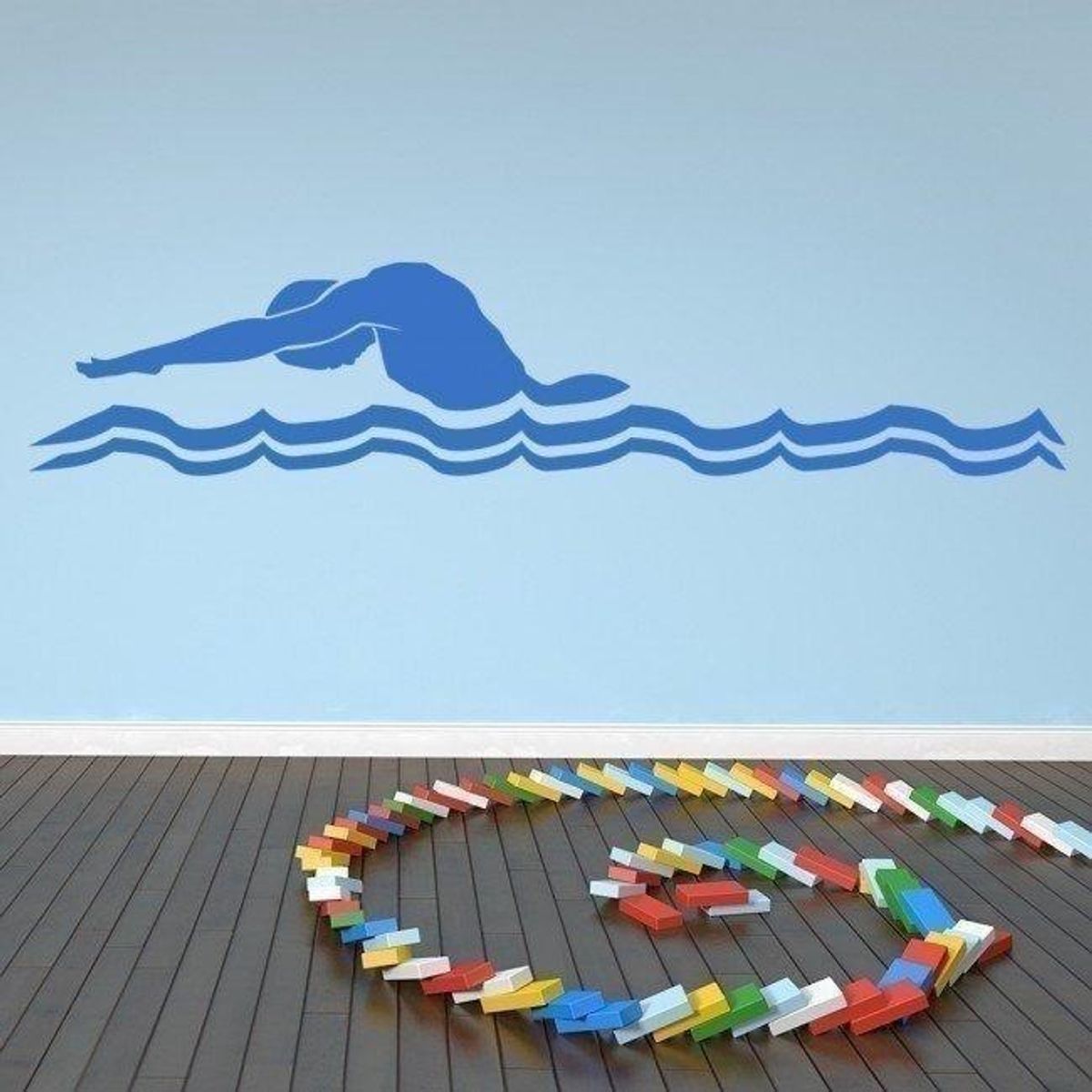 GENERICO - Decomural Butterfly Swimming WS-17397