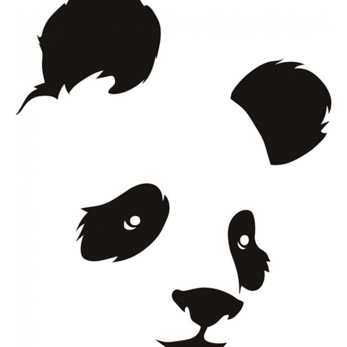 GENERICO - Decomural Panda Wild Animals WS-17405