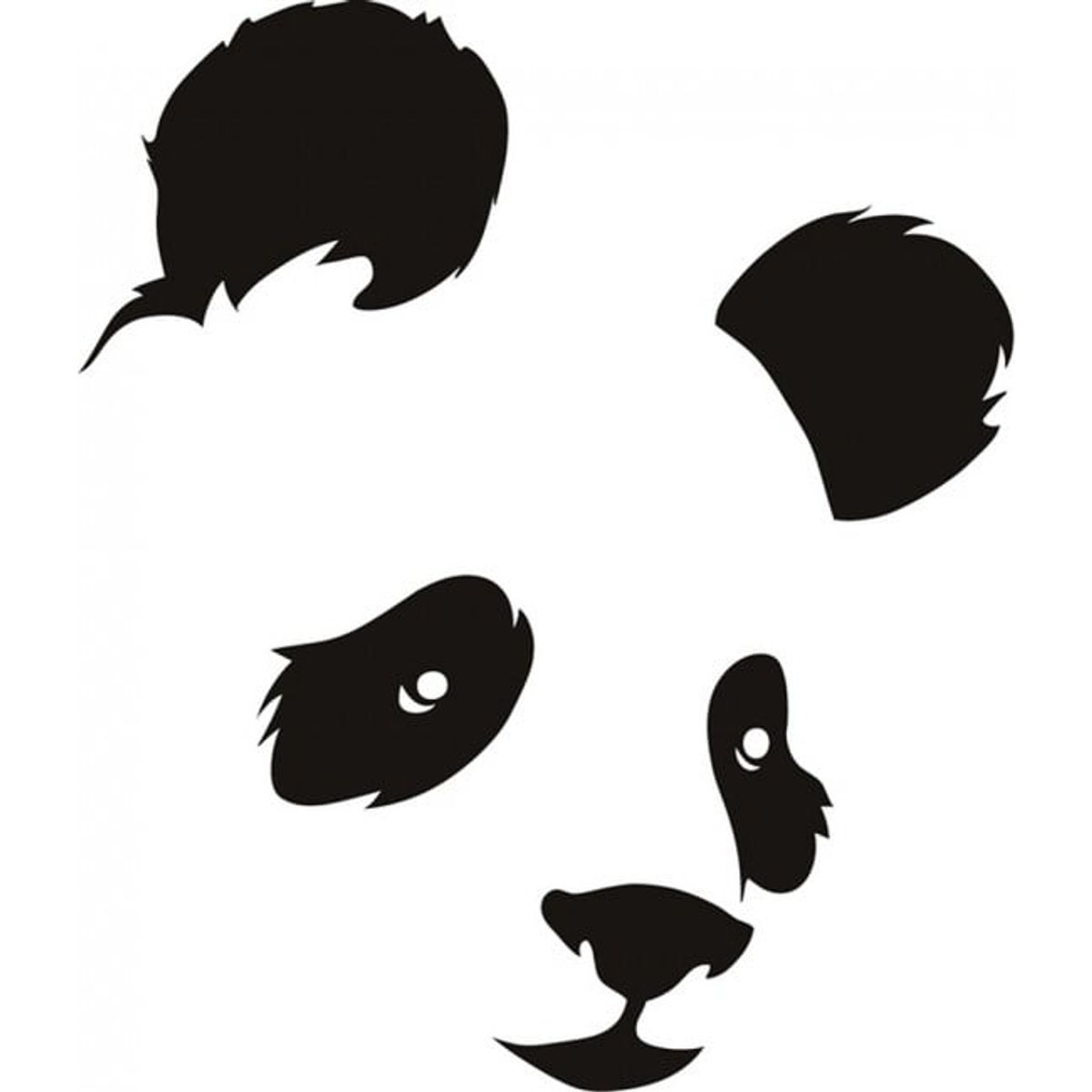 GENERICO - Decomural Panda Wild Animals WS-17405