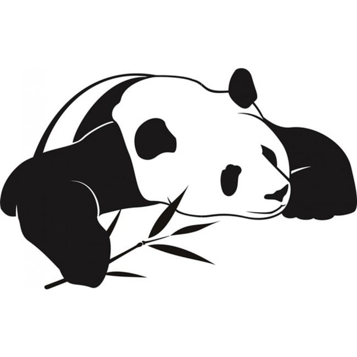GENERICO - Decomural Panda Wild Animals Bears WS-17406