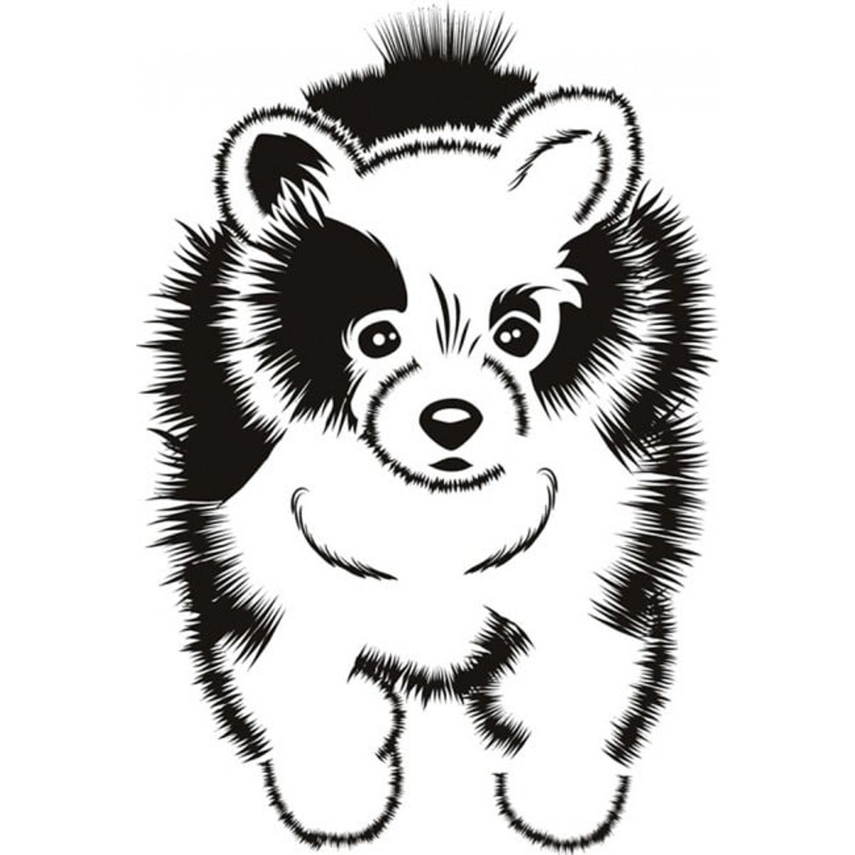 GENERICO - Decomural Pomeranian Dog WS-17447