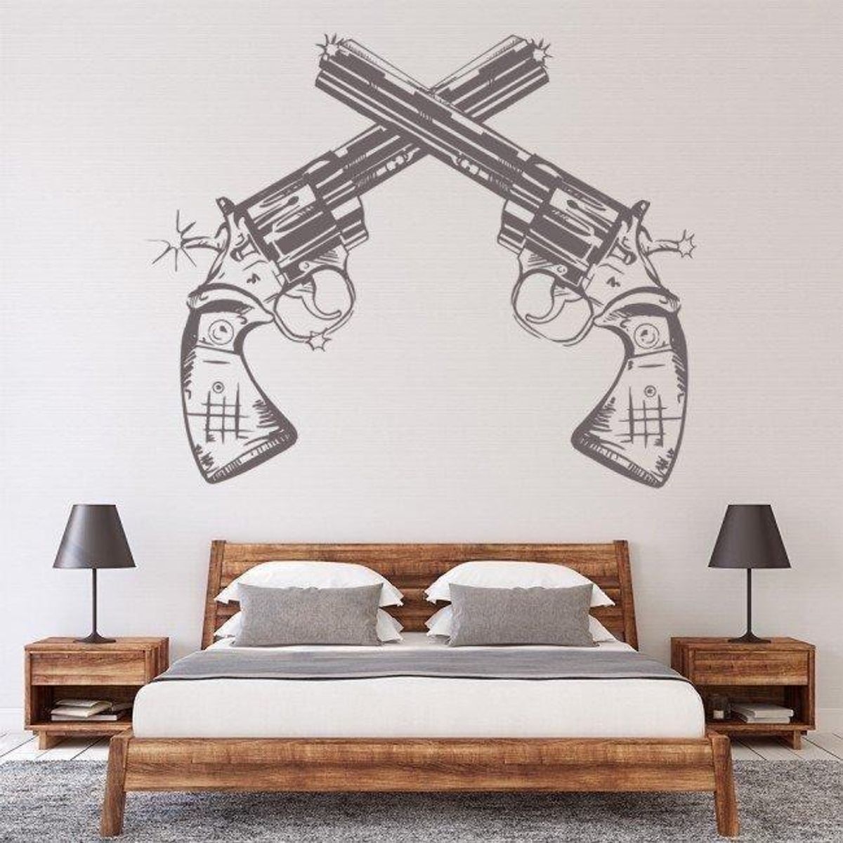 GENERICO - Decomural Pistols Guns Cowboy WS-17456