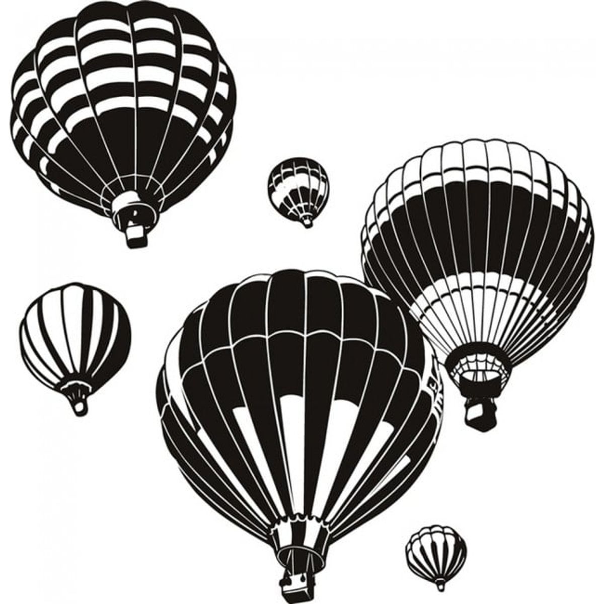 GENERICO - Decomural Hot Air Balloon Transport WS-17460