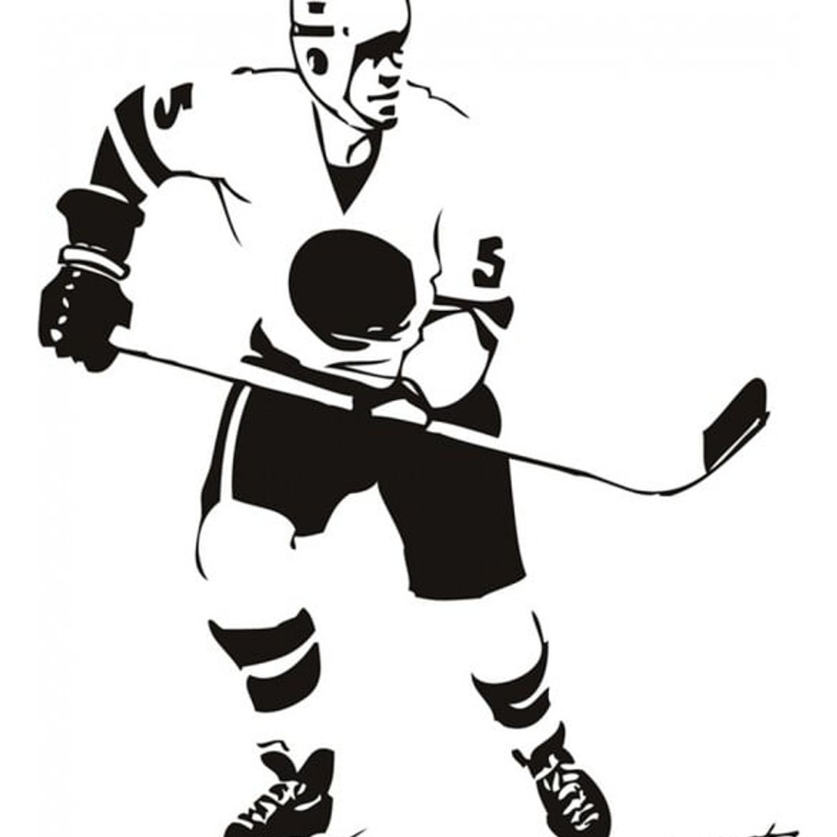 GENERICO - Decomural Ice Hockey Player WS-17462