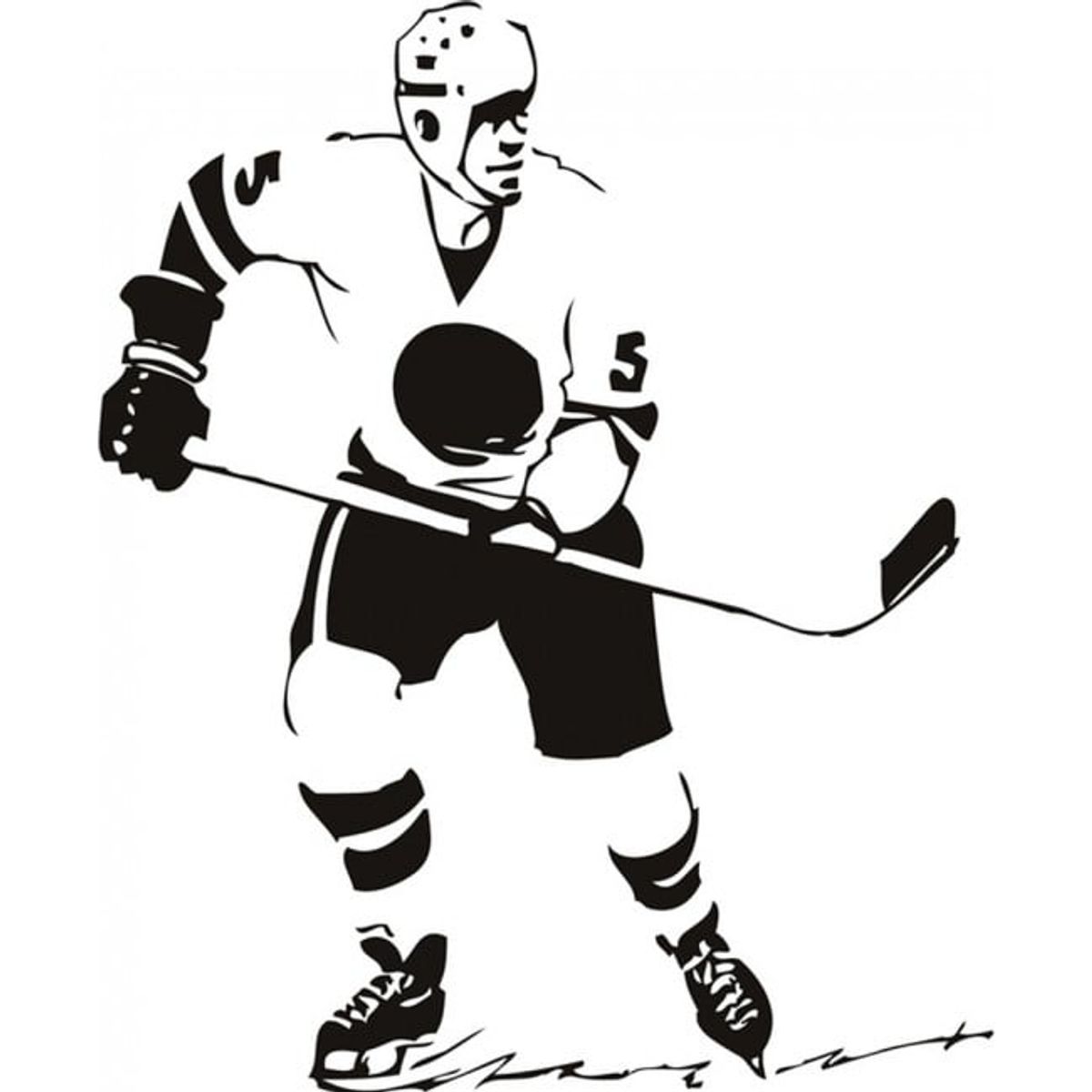 GENERICO - Decomural Ice Hockey Player WS-17462