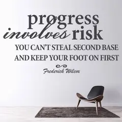 GENERICO - Decomural Progress And Risk Inspirational WS-17472