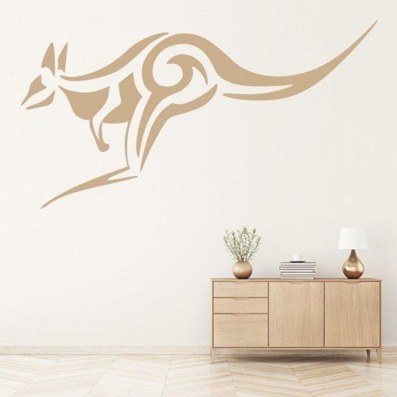 GENERICO - Decomural Kangaroo Tribal Animals WS-17500