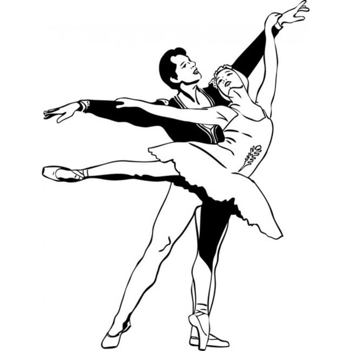 GENERICO - Decomural Ballet Dancers Ballerina WS-17511