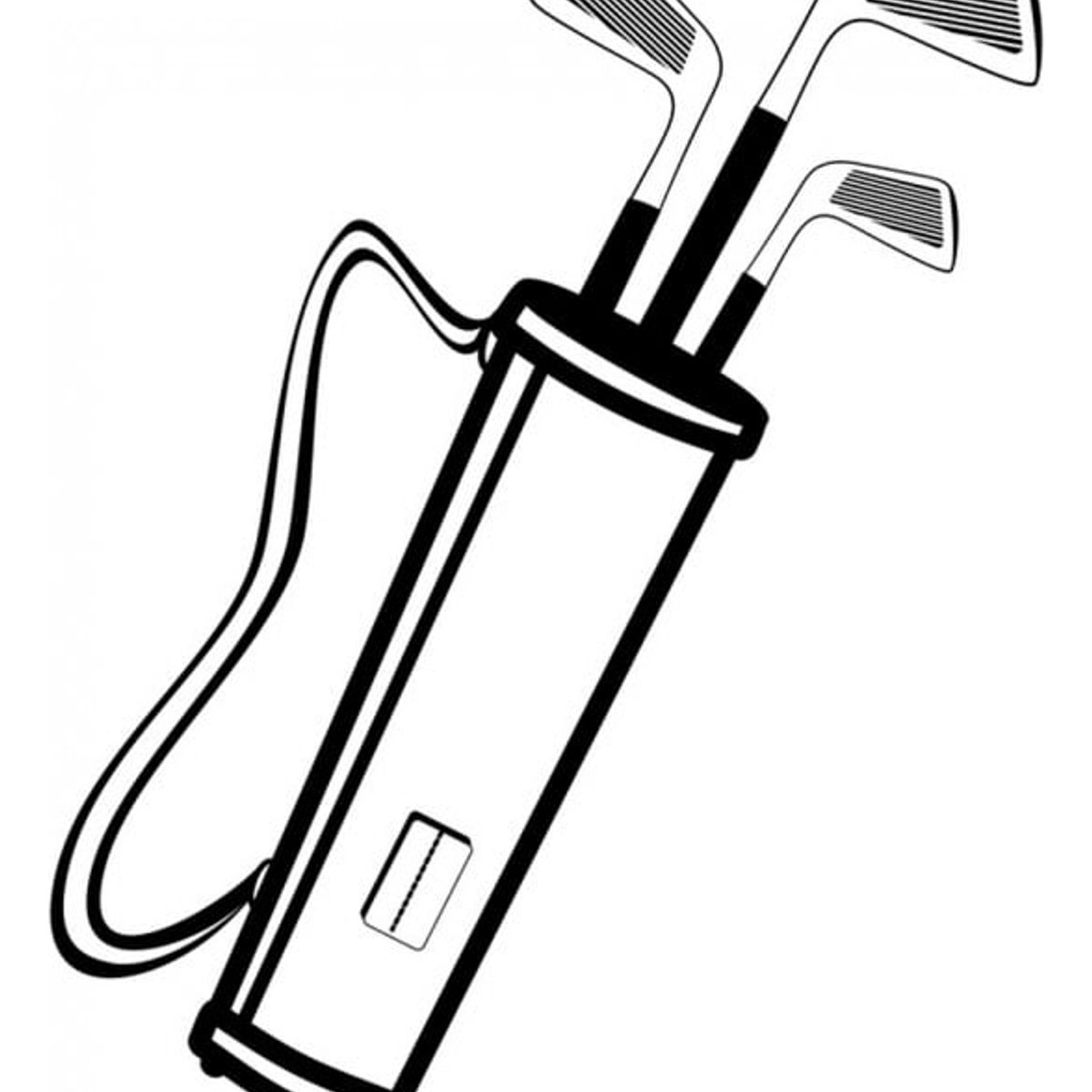 GENERICO - Decomural Golfer Bag Golf Clubs WS-17516