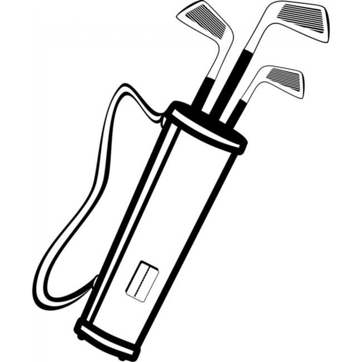 GENERICO - Decomural Golfer Bag Golf Clubs WS-17516