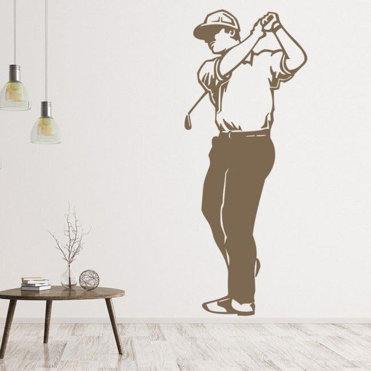 GENERICO - Decomural Golfer Swing Hobbies Golf WS-17518