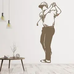 GENERICO - Decomural Golfer Swing Hobbies Golf WS-17518