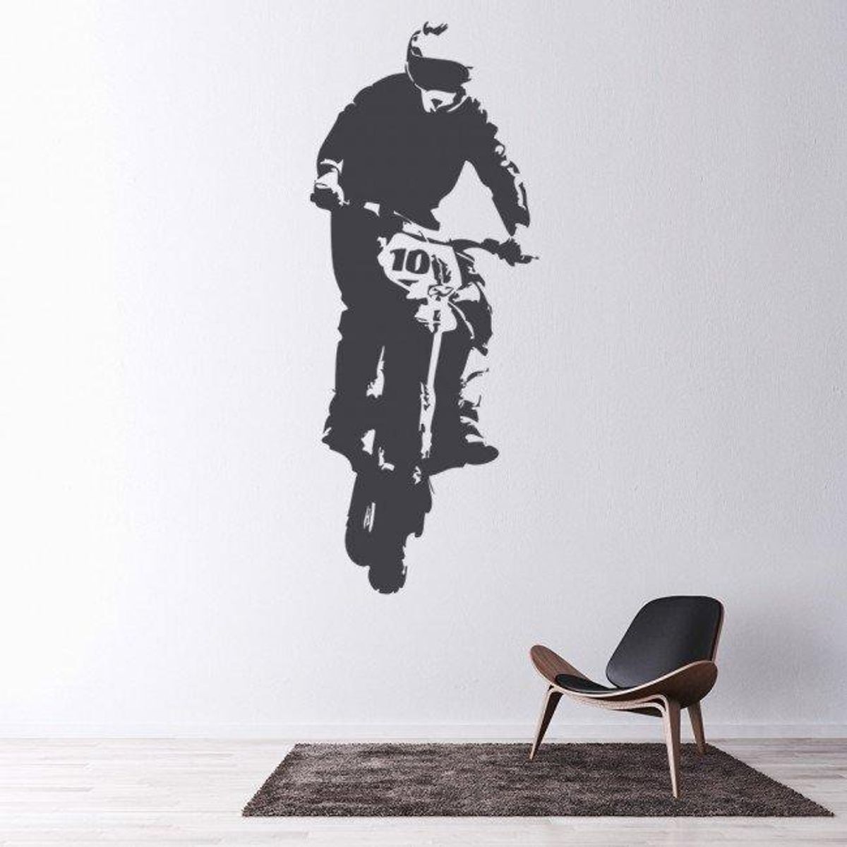 GENERICO - Decomural Motorbike Dirt Bike Jump WS-17533