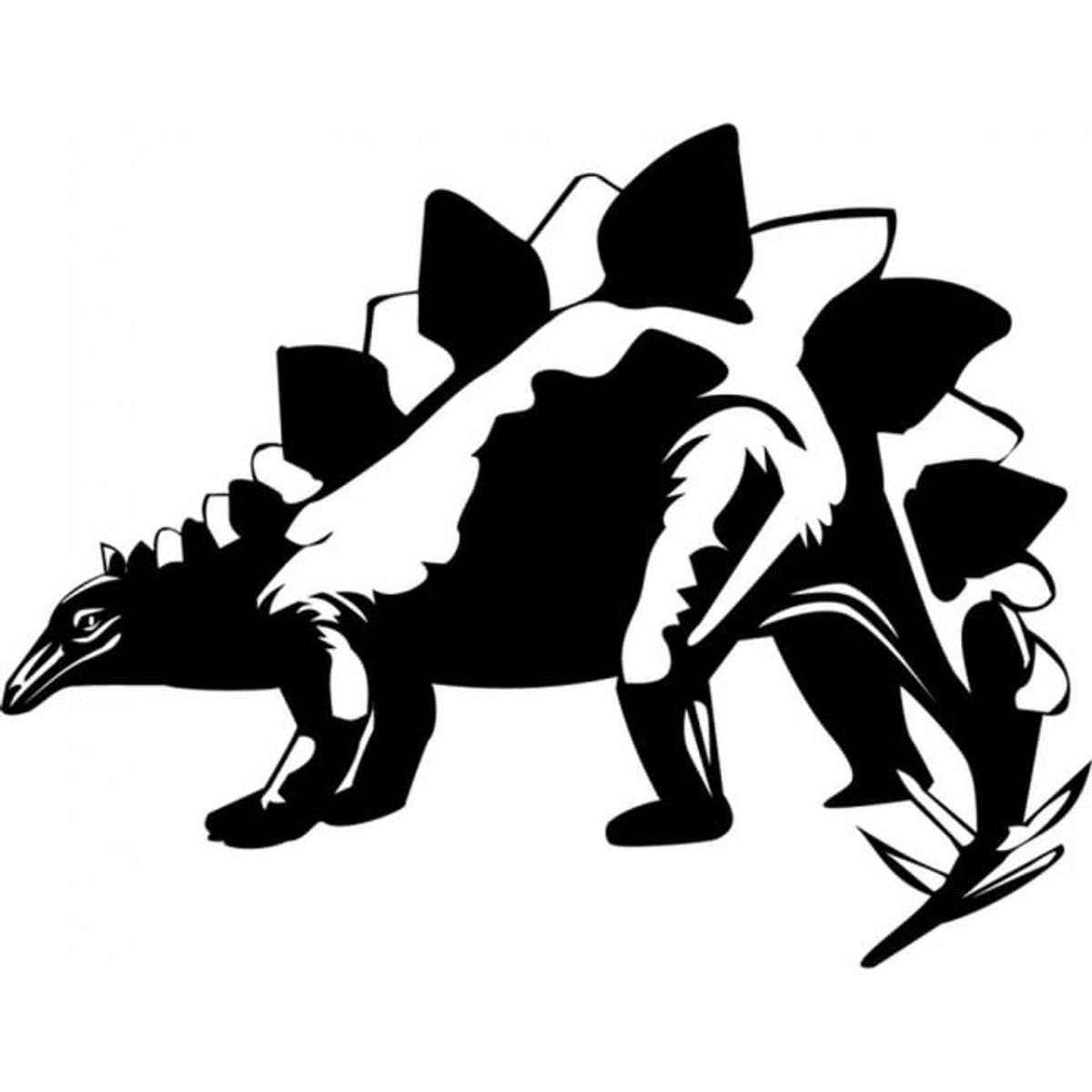 GENERICO - Decomural Stegosaurus Prehistoric Dinosaur WS-17557
