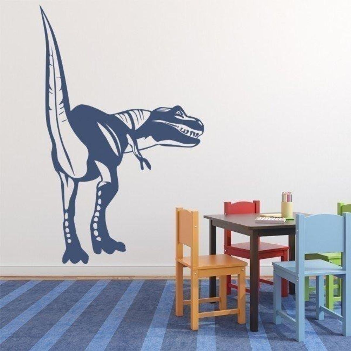 GENERICO - Decomural Hunting T-rex Prehistoric Dinosaur WS-17566