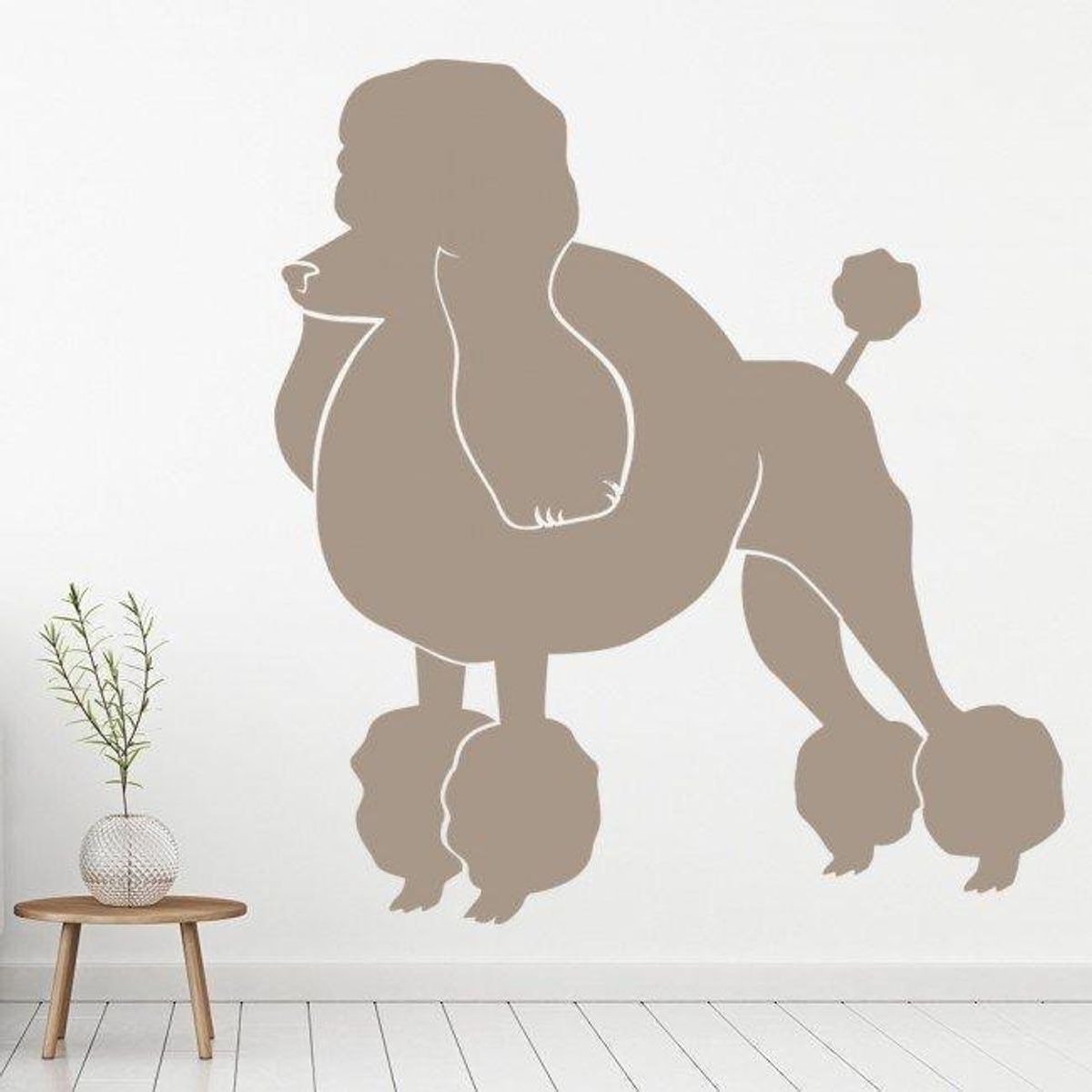 GENERICO - Decomural Poodle Dog WS-17581