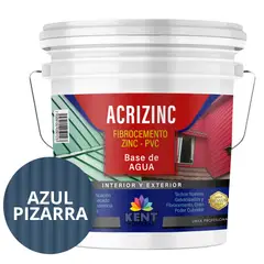 KENT - Pintura para techos Acrizinc Tineta Azul Pizarra