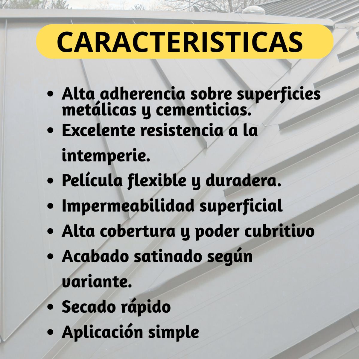 KENT - Pintura para techos Acrizinc Tineta Blanco