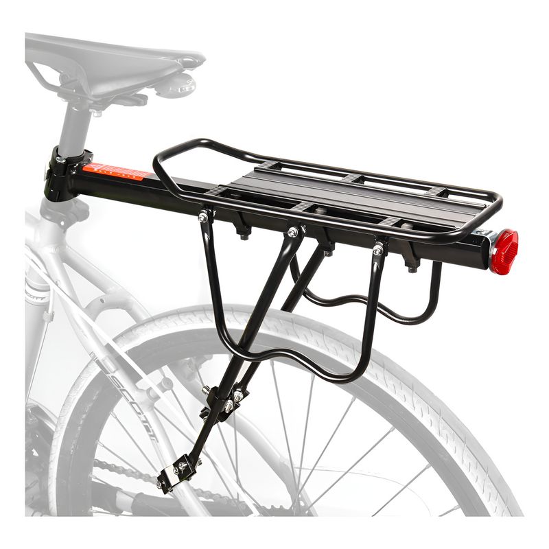 EVERSO - Parrilla Bicicleta Con O Sin Freno De Disco Porta Alforjas