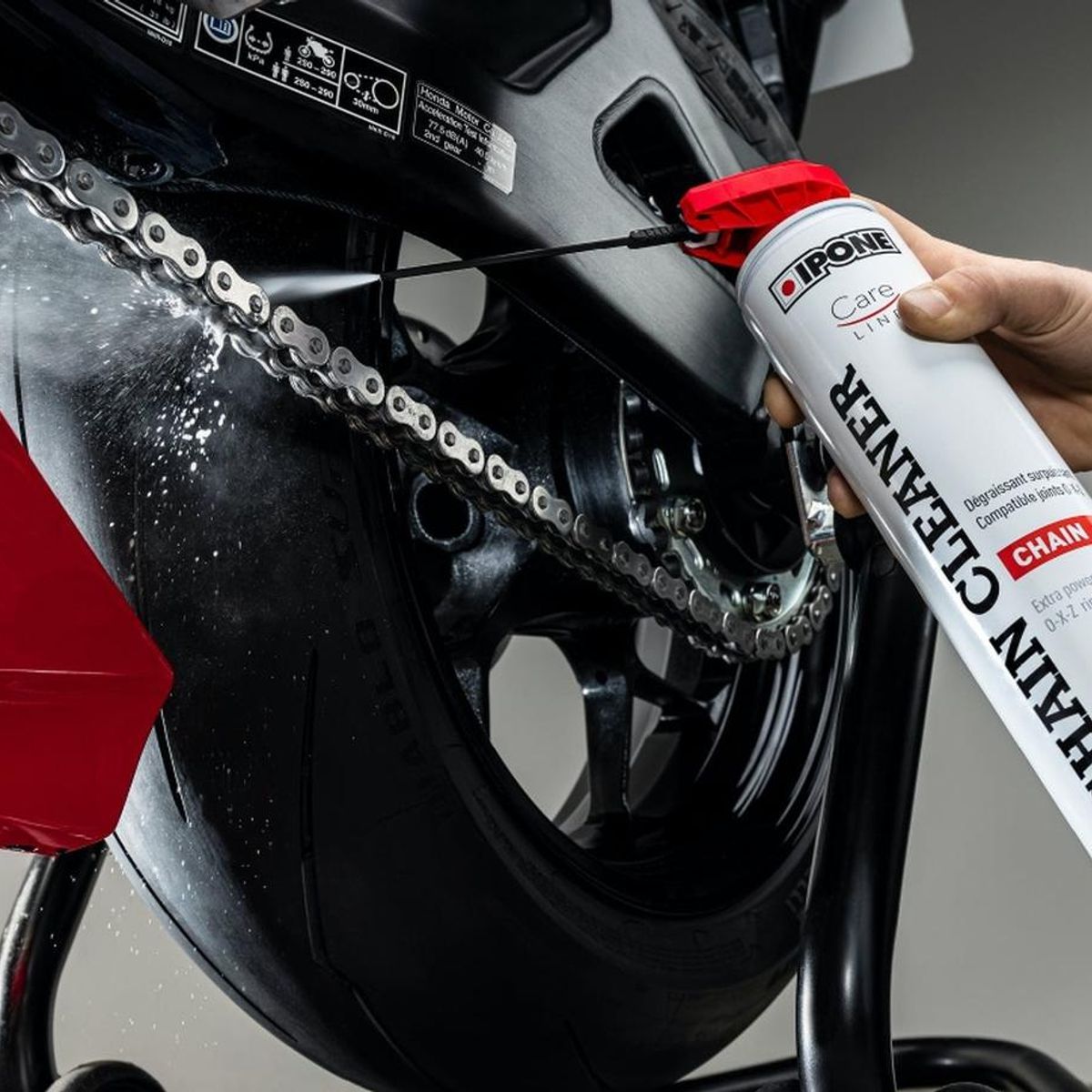 IPONE - Limpiador Cadena Moto Ipone Chain Cleaner 750ml oxzring