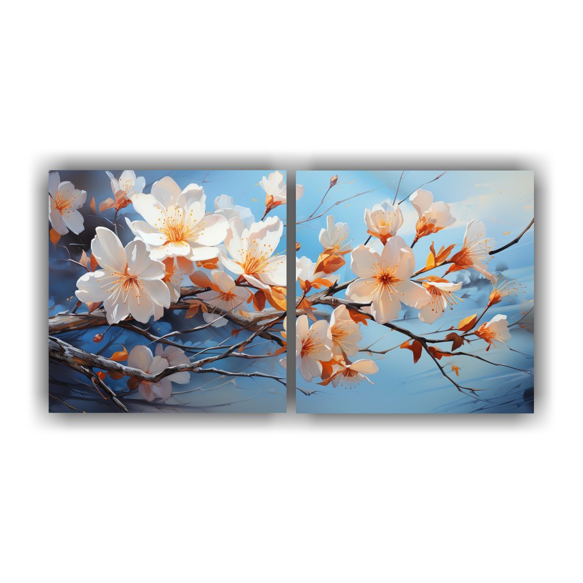 GENERICO - Conjunto De Telas En Bastidor Colores 100x50 Cm