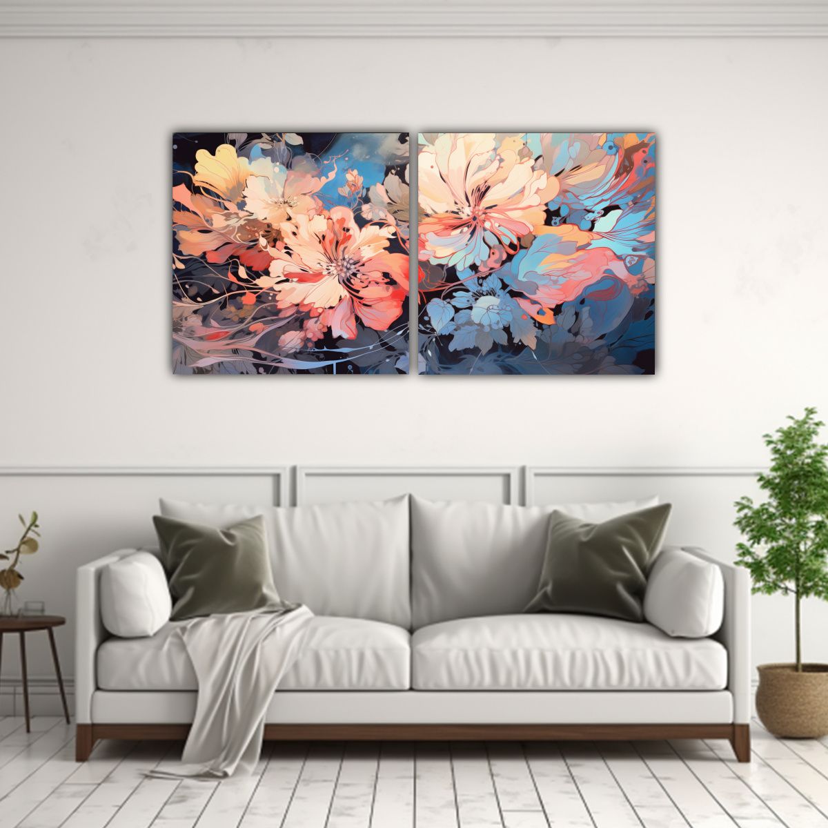 GENERICO - Pintura Decorativa De Baño Estilo Neonoir 60x30 Cm
