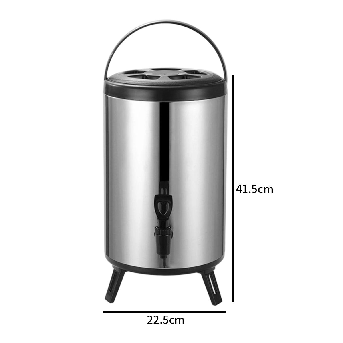 ATURE - Termo Acero Inoxidable Mantiene Frio Y Calor 10 Litros