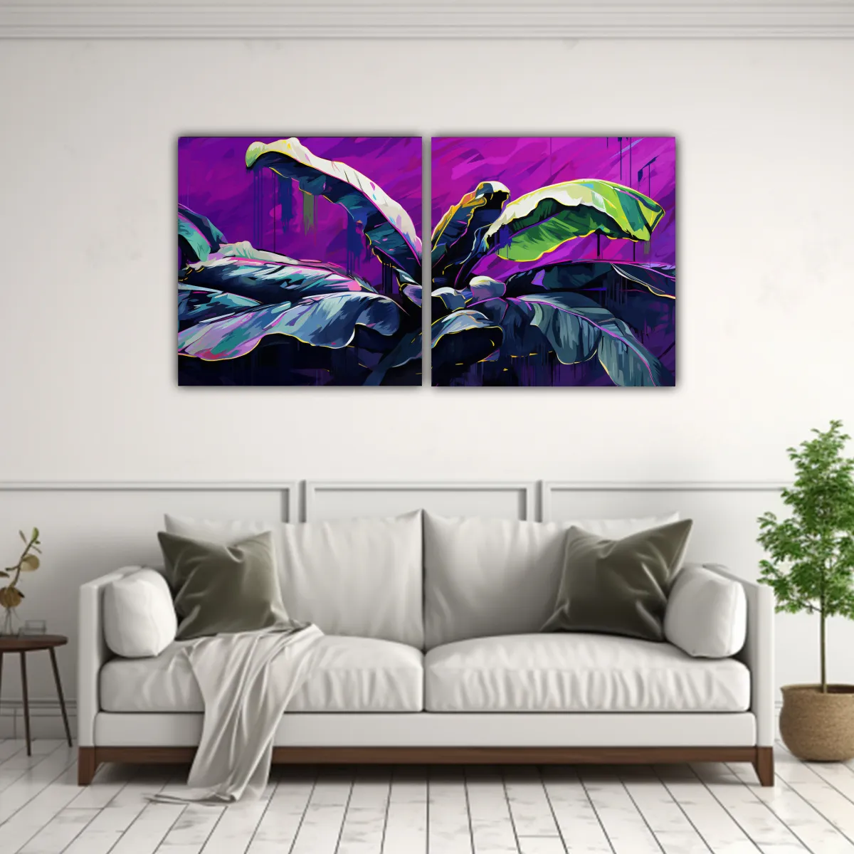GENERICO - Artes De Pared Hermoso Para Oficina Hojas De 100x50 Cm