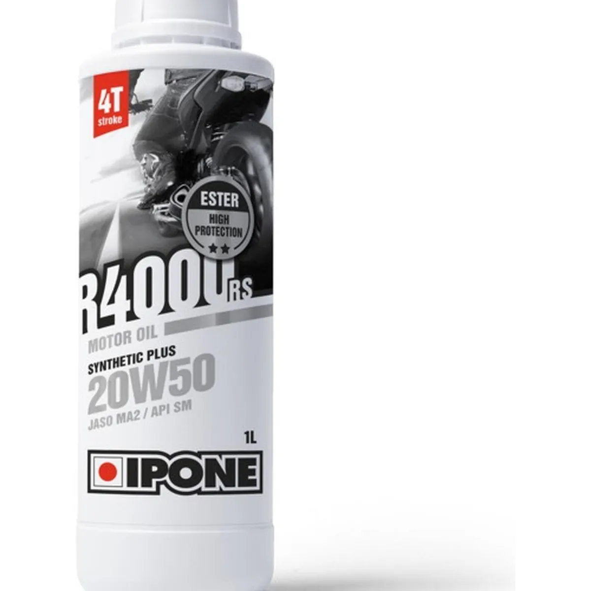 IPONE - Aceite De Moto 20w 50 Semi Sintético Ipone 4t 1l Original