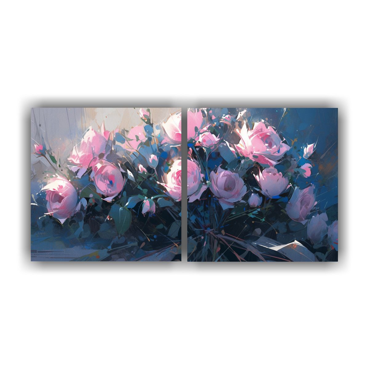 GENERICO - Dos Artes Expresión Exposición Pintura En 60x30 Cm