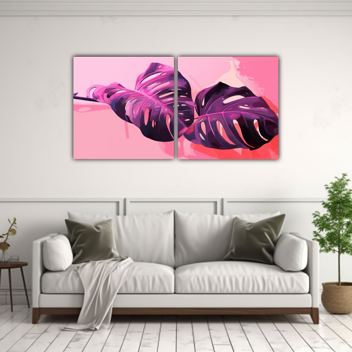 GENERICO - Cuadro De Fotografía En Lienzo De Hojas De 80x40 Cm