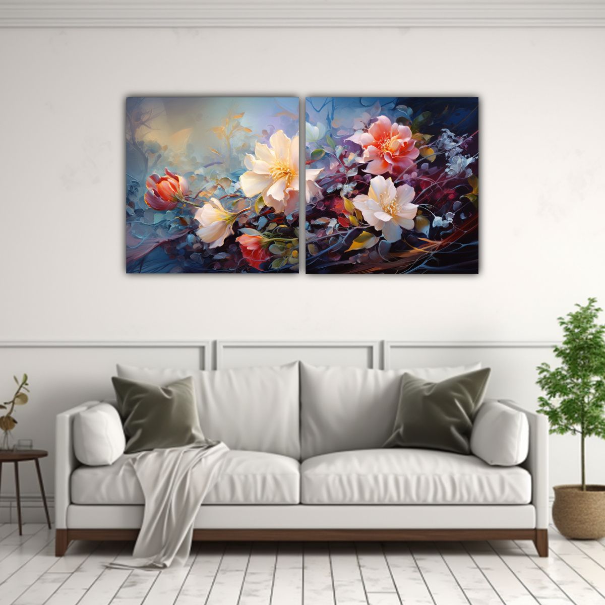 GENERICO - Artes De Pared Abstractas Para Decorar El Hogar 80x40 Cm