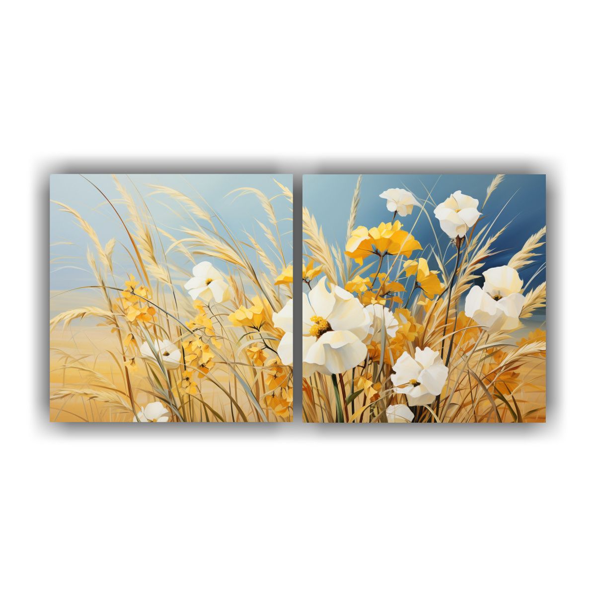 GENERICO - Pinturas Decorativas De Dos Artes Luminosas De 80x40 Cm