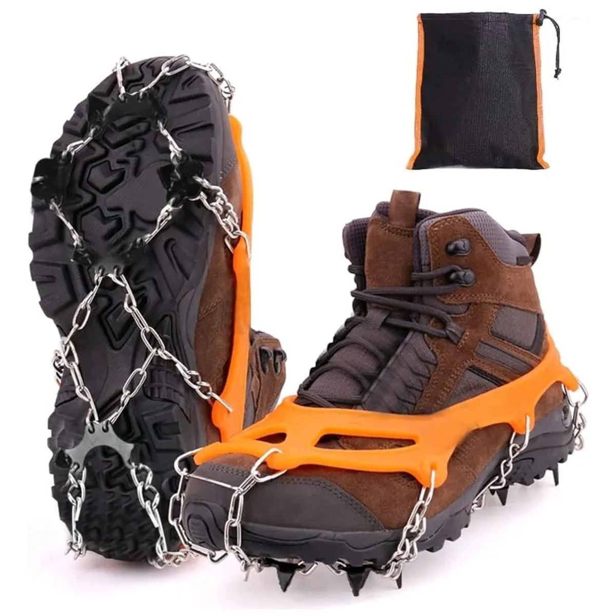 KINDA NICE - Crampones Antideslizantes Crampon Crampones Nieve Crampones