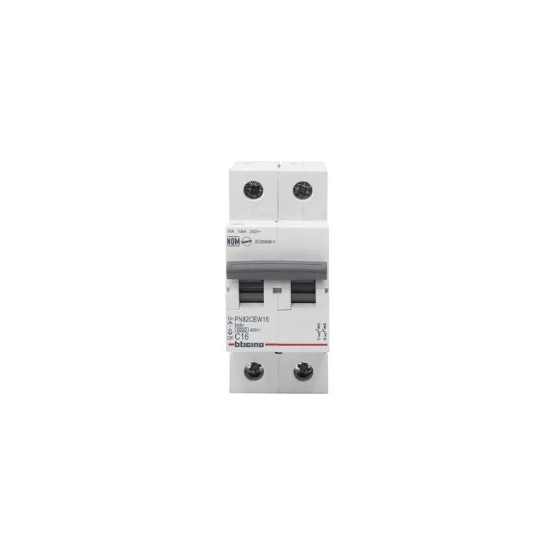 BTICINO - Automatico 2x16A 230400V 6kA FN82CEW16