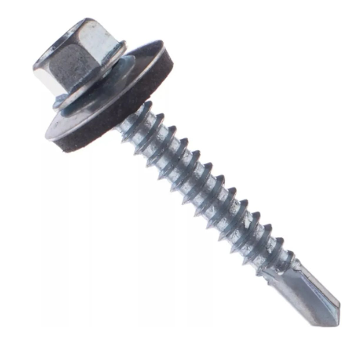 GENERICO - Tornillo Hexagonal Punta Broca 12x2 1/2 pulgadas 1 kilo