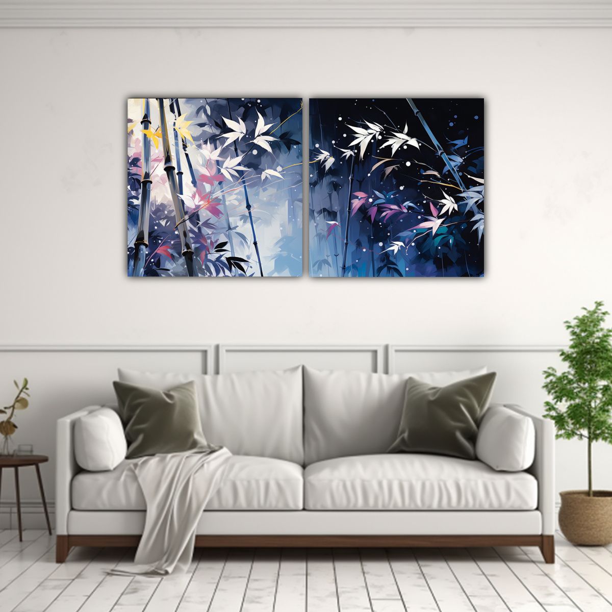 GENERICO - Pinturas Decorativas De Dos Artes Acuarela 80x40 Cm